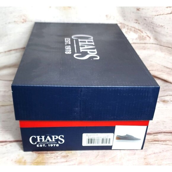 M Chaps Grey Canvas Lace-Up Low Cut Dress/Casual Shoes – Size 10 Versatile Men's - Picture 5 of 11